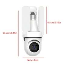 Telecamera di sicurezza senza fili, telecamera a forma di lampadina, senza fili 2,4 GHz 2K HD, sensore di luce LED, visione notturna a infrarossi, audio bidirezionale, rilevamento del movimento, telecamera di sicurezza per il monitoraggio domestico