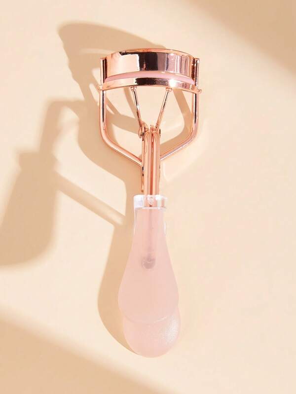 15pcs Rose Gold Transparent Pink Handle Eyelash Curler, Brush, Eyelash Curler Replacement Pads Set - All-In-One Professional Eyelash Tools Kit, Suitable For Commercial And Home Use, Also Ideal For Travel,Makeup,Cheap,Room Decor,Vanity,Travel,Bedroom,Makeup Accessories,Eyelash Curler