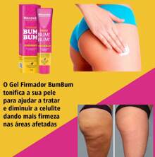 Kit 3 Gel Firmador De Bumbum Barriga Coxas E Abdômen Rhenuks