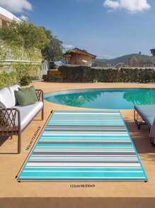 Waterproof Reversible Outdoor Rugs: Perfect For Patio, Camping, RV, Picnic, Backyard, Deck, Balcony, Porch, Beach, And Garden Decoration