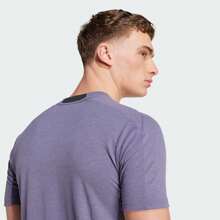 Adidas Camiseta de cuello redondo de manga corta D4T para hombre TJX3289