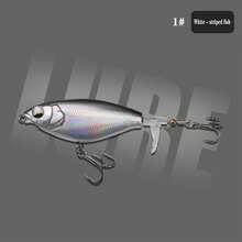 1pc/5pcs Lure Floating Plastic Hard Bait Pencil Minnow Trolling Fishing Lure - Multicolor - View 6