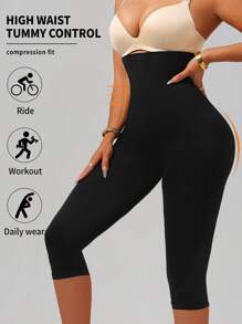 1 Stück Hochtaillierte formende Yoga-Hose mit Knocheneinlage in der Taille, Taillenformung und Po-Anhebung für Fitness-Workouts und den täglichen Gebrauch