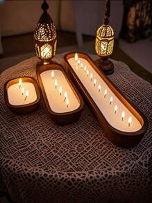 1 Stück holzbootförmige Aromatherapie-Kerze, geeignet für Halloween, Geisterfest, Herbst, Feiertage, Weihnachten, Winter, Hochzeiten und Weihnachtsgeschenke, perfekt für Raumdekoration, Heimdekoration, Geburtstagsgeschenke, Urlaubsatmosphäre, besondere Holzschale Aromatherapie-Kerze für Familienzusammenkünfte, Hotels und gehobene Restaurants