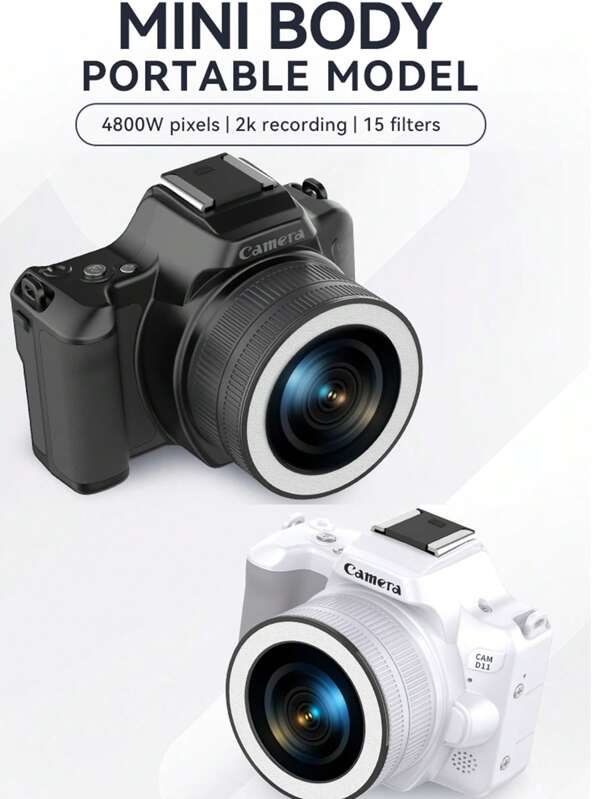 High Quality Camera Fashionable Continuous Shooting Long Endurance Photography OTG Transmission 48 MP Digital Camera With 128 GB Card