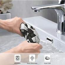 1 件/2 件婚礼季主题厨房毛巾，卡通新娘和新郎设计，柔软吸水可机洗涤纶洗碗布，非常适合厨房装饰、烹饪、烘焙、节日装饰和浴室必需品、餐桌装饰、厨房用品、家居装饰、新家浴室乔迁礼物、厨房毛巾 - 彩色 - 查看 8