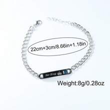 Conjunto de 2 relojes de hombre con pulsera de joyas de accesorios tipo Hip Hop - Reloj de cuarzo con esfera de números romanos y tres ojos, correa de PU, casual y de moda - Ideal como regalo para fiesta, playa, vacaciones o San Valentín