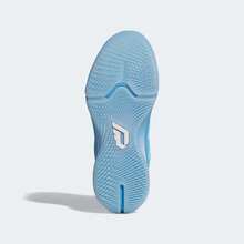 Adidas Zapatillas de baloncesto DAME 9 de caña baja, unisex JH6625, prácticas y versátiles - Azul - Ver 3