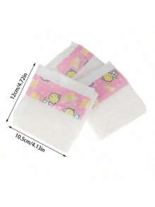 3/5/10/15pcs Baby Doll Diapers Reborn Doll Diaper Refill Pack For 18-24 Inch Newborn Doll Accessories Underwear, Suitable For 6 Years Old And Above, Doll Not Included
