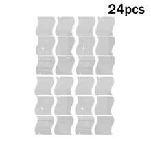 6 Simple Wave Acrylic Mirror Stickers, Size 4.72 Inches * 3.54 Inches For Wall Decoration They Are Self-Adhesive Mirror Stickers, Combined DIY Mirror Wall Stickers 3D Three-Dimensional Home Decoration Creative Self-Adhesive Trays, Suitable For Decorating The Center Of The Table Or Weddings Room Decor