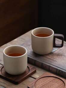 1 套日式陶瓷浓缩咖啡杯，手工制作的陶器杯，适合日常生活中享用咖啡 - 彩色 - 查看 9