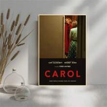 1/3 piezas Películas de Carol Películas clásicas de alta calidad Arte de pared para sala de estar, dormitorio, dormitorio, cocina, regalo ideal para amantes del cine, decoración de pared estética sin marco