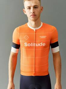 PNS CYCLING PNS Cycling Men'S Summer 2025 Quick-Dry Breathable Cycling Jersey, Single Top Bicycle Shirt, Mountain Bike Uniform, UV-Resistant & Moisture-Wicking, With Pockets,Pro Cycling Jersey For Sports & Outdoor