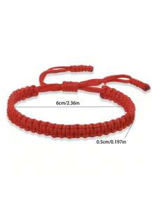 Set de pulseras tejidas a mano de la suerte, pulseras trenzadas ajustables, pulseras de la amistad, regalo para amigos y familia