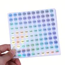 10 peças/conjunto de adesivos holográficos redondos refletivos de 1 a 1000 números, adesivos de rótulos para frascos de esmalte, marcadores autoadesivos para decoração faça você mesmo, materiais escolares, volta às aulas