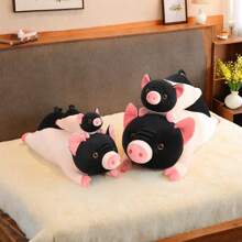 Plush Realistic Mini Pig Stuffed Animal Doll, Cute Pig Plush Doll For Kids, Comforting Pillow & Birthday Gift For Girls