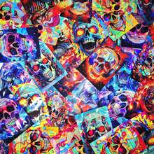 100pcs Mix Cartoon Patterns Resealable Ziplock Mylar Bags 7*10 CM,Resealable Sealed Smell Proof Storage Packaging Bags,3D Laser Rainbow Holographic Packing Bag,Suitable For Various Festivals & More - SR710 - View 8