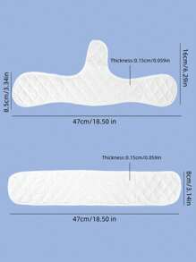 10pcs/5pcs/3pcs/1pc Elegant Series Ladies Sport Bra Absorbent Pads, Washable & Reusable Underwear Liners, Sweat-Absorbent Pads, Moisture-Wicking Bra Inserts, For All Seasons