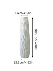 1pc Large Modern Floor Standing Vase For Home Decoration - Lightweight Plastic Decorative Vas Room Decor, Room Decor Aesthetic, Room Decor For Teen Girls, Aesthetic Room Decor