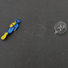 New Resin Material Floating Diver, Fish Tank Floating Decoration, Underwater Ornaments, Fish Tank Floating Ball