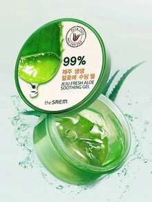 The SAEM Aloe Vera Gel, 300ml, Natural Moisturizing And Soothing Gel For After-Sun Care - Transparent 300ml - View 3