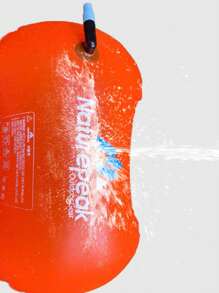 1 pezzo Borsa galleggiante stagna e impermeabile in PVC fluorescente gonfiabile per uso all'aperto, per telefoni, vestiti