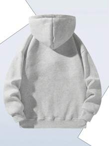 Men's Gray Half-Zip Sweatshirt - Breathable Athletic Pullover Sportswear Top For Running Gym Casual Wear