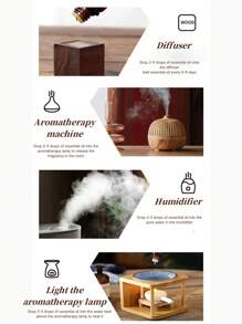 1pc 50ml/1.69floz Transparent Frosted BottleFlameless Essential Oil Diffuser, Lavender Aromatherapy Essential Oil Set,Home & Bedroom Air Freshener Decorative Aromatherapy Gifts Birthday Graduation(Aromatherapy Sticks Are Random In Quantity)