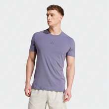 Adidas Camiseta de cuello redondo de manga corta D4T para hombre TJX3289