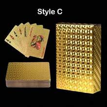 1 件经典红色传统扑克牌套装 - 现代风格成人纸牌，盒装 - 彩色 - 查看 12