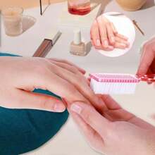 30 PCS Nail Scrubber Brush Handle Grip Nail Brushes For Cleaning Fingernails Toenails Finger Nail Brush Set For Cuticle Manicure Pedicure Women Men Home Salon