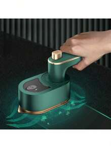 1 pieza Plancha de vapor plegable, con vaporizador plegable, calentamiento rápido, plancha de vapor portátil y mini - Adecuado para viajes y uso doméstico, calentamiento rápido, plegable, rotatorio, asa antideslizante (Nota: Todos los productos se someten a pruebas de pulverización de agua en fábrica, y puede haber algunos residuos de agua en el interior cuando reciba el artículo, lo cual es un fenómeno normal)