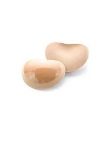 2 Pcs Women's Invisible Padding Magic Bra Inserts Sponge Bra, Breast Push Up Pads, Swimsuit Silicone Bra Pad, Nipple Cover Stickers Patch
