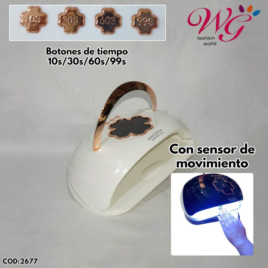 Lampara Profesional Para Uñas SUN L2 Plus - Blanco - Ver 1
