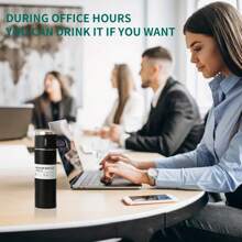 1 Set Custom Designed Insulated Cup Set, Portable Hand-Held 1 Cup 3 Lids Gift Tumbler, Stainless Steel Business Gift Box, 500ml 304 Stainless Steel Portable Outdoor Travel Mug With 3 Lids, Custom Exclusive Gift Box Set