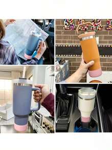 Personalized Name, Silicone Boots, Cups - Accessories Non-Slip Silicone Cup Cover, Suitable For 12-40oz Silicone Cup Cover, Non-Slip Protective Base, Suitable For Valentine's Day, Women, Mother's Day, Thanksgiving, Christmas Holiday Gifts - Female Cup Accessories Water Cup, Bottle Protection Bottom Cover, Cup Accessories,Wedding Essentials