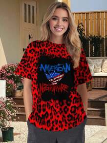 Women's Cody Rhodes Design T-Shirt American Nightmare WrestleMania WWE Wrestling