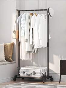 1pc Freestanding Clothes Drying Rack, Multi-Tier Garment & Hat Storage Holder (Please Confirm Product Size Before Purchase)