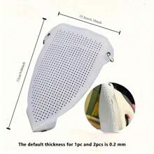 1/2 piezas Cubierta para zapatos Cubierta para plancha Protector de calor para plancha Base de plancha eléctrica Protector de tela Artículos esenciales para apartamento Artículos esenciales para dormitorio universitario Artículos esenciales para el hogar Cubierta para plancha Protege tu plancha Útiles escolares para el hogar Accesorios de viaje