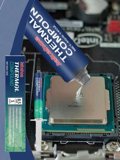 Wärmeleitende Silikonfett Computerdesktop Notebook CPU Grafikkarte Kühlpaste Wärmeleitende Silikonfett (Neue und alte Modelle werden wahllos versendet.)