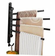 Oil Rubbed Bronze Towel Bars For Bathroom Wall Mounted Swivel Towel Rack - 1 - View 1