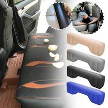 1 Cama de viaje inflable para automóvil, colchón de aire cómodo para asientos traseros de sedanes y SUV, perfecto para viajes por carretera y regalos para camping