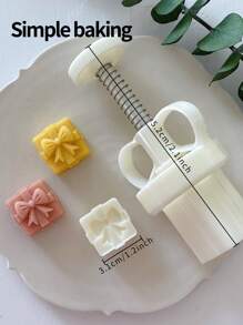 قالب طعام وحلويات بنمط الحب والهدايا قطعة واحدة، طقم هدايا عيد الميلاد للخبز، لوازم بنتو، قوالب بسكويت DIY يدوية، كعك، بسكويت، قوالب بسكويت مناسبة للأعياد كقوالب كعك القمر وخبز الفول السوداني، أدوات المطبخ، قوالب بسكويت السكر، أدوات بسكويت الحلوى، قوالب الحلويات، ديكورات عيد الميلاد