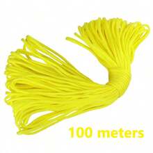 Dây dù Paracord 7 sợi nhiều màu, 10/50/100m/gói, Dây sinh tồn ngoài trời dùng cho cắm trại, lều trại, cứu hộ, đu dây, dây dù, vòng tay, đồ thủ công, dây thừng tự làm bền chắc - Dây dù - Xem 21