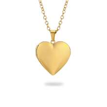 1/3/5/10/20/30/40/50件个性化心形小盒项链，可定制内含2张照片。3D打印照片。情人节、母亲节、父亲节、周年纪念日、生日的独特礼物 - 彩色 - 查看 10