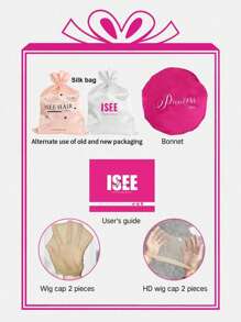 ISEE HAIR Wear Go 6x4 HD Lace Glueless Deep Wave Wigs Pre Plucked & Pre-Cut 180% 8-30 Inch Lace Closure Natural Color Wigs With Natural Hairline Human Hair Daily Use For Women