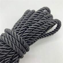 1 件 5 码 6 毫米 3 股伞绳 聚丙烯绳 适用于家居装饰配件 DIY 手工家纺装饰