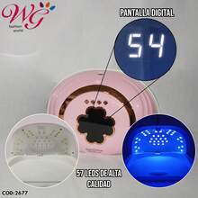 SUN L2 Plus Professional Nail Lamp - Pink - View 1
