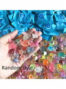 5/10/25/50 Pcs Glow-In-The-Dark Mini Blind Bags, ABS Luminous Animal & Mushroom Figurines, Mysterious Gift Bags For Aquarium, Toy House, Fairy Garden Decor, Home Decor, Party Favors, Easter, Back To School, Filler For Gift Bags, Surprise Blind Bags (Random Styles)