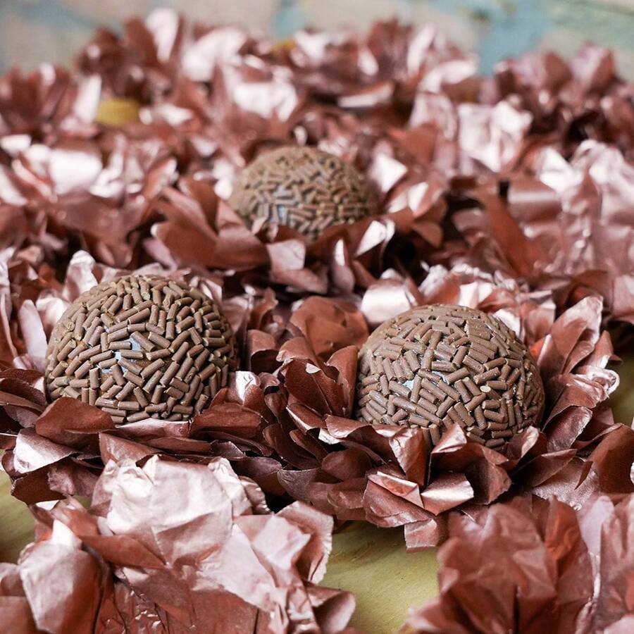 50 Flower Liz Luxury Wedding Party Sweet Wrappers Various Colors - 玫瑰金 - 查看 1